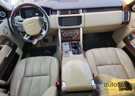 2016 Land Rover Range Rover Hse z USA, uszkodzony, nr VIN SALGS2PF5GA285712